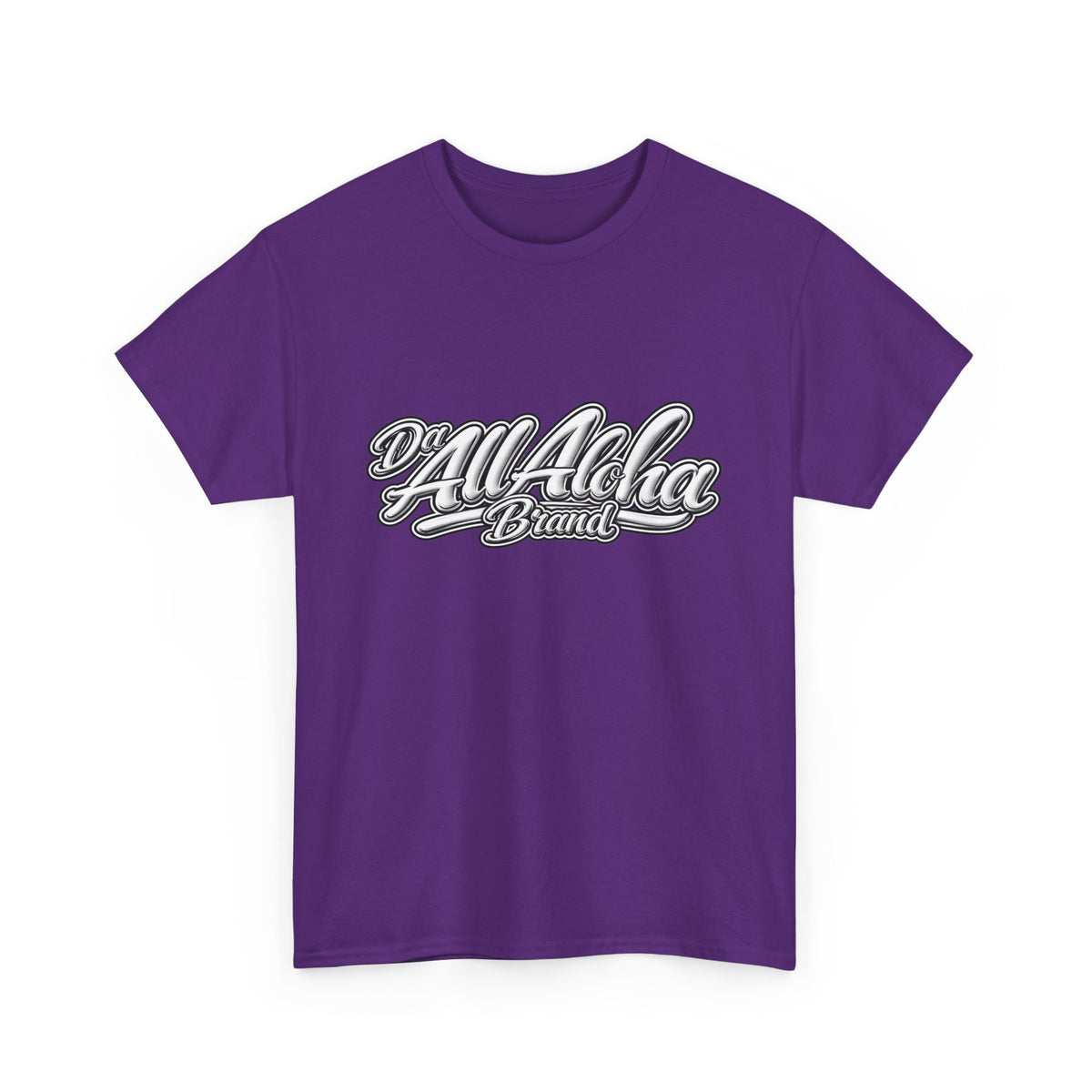All Aloha Brand T-Shirt — Retro Script Graphic Tee