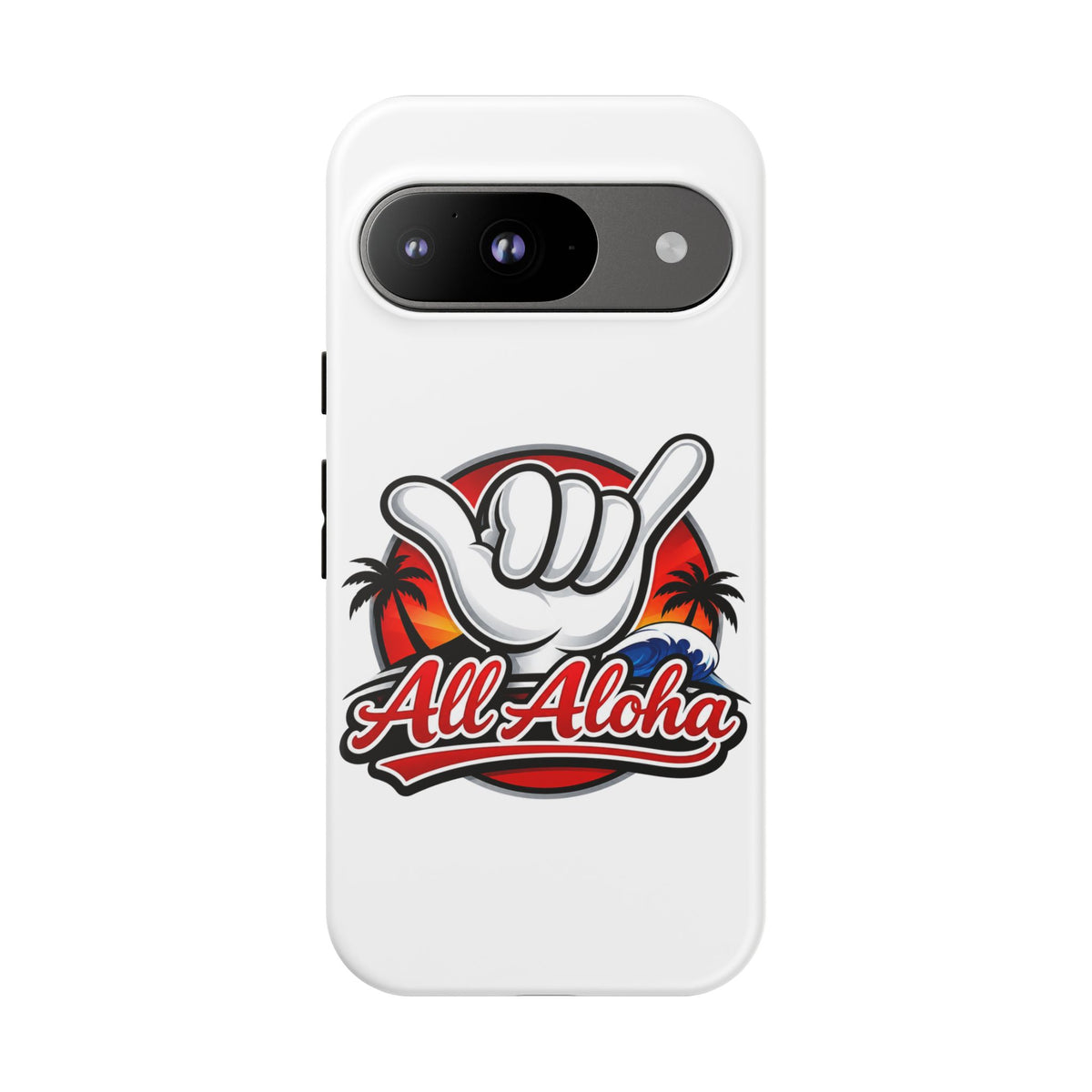 All Aloha Shaka Phone Case — Tropical Surf Protective Cover