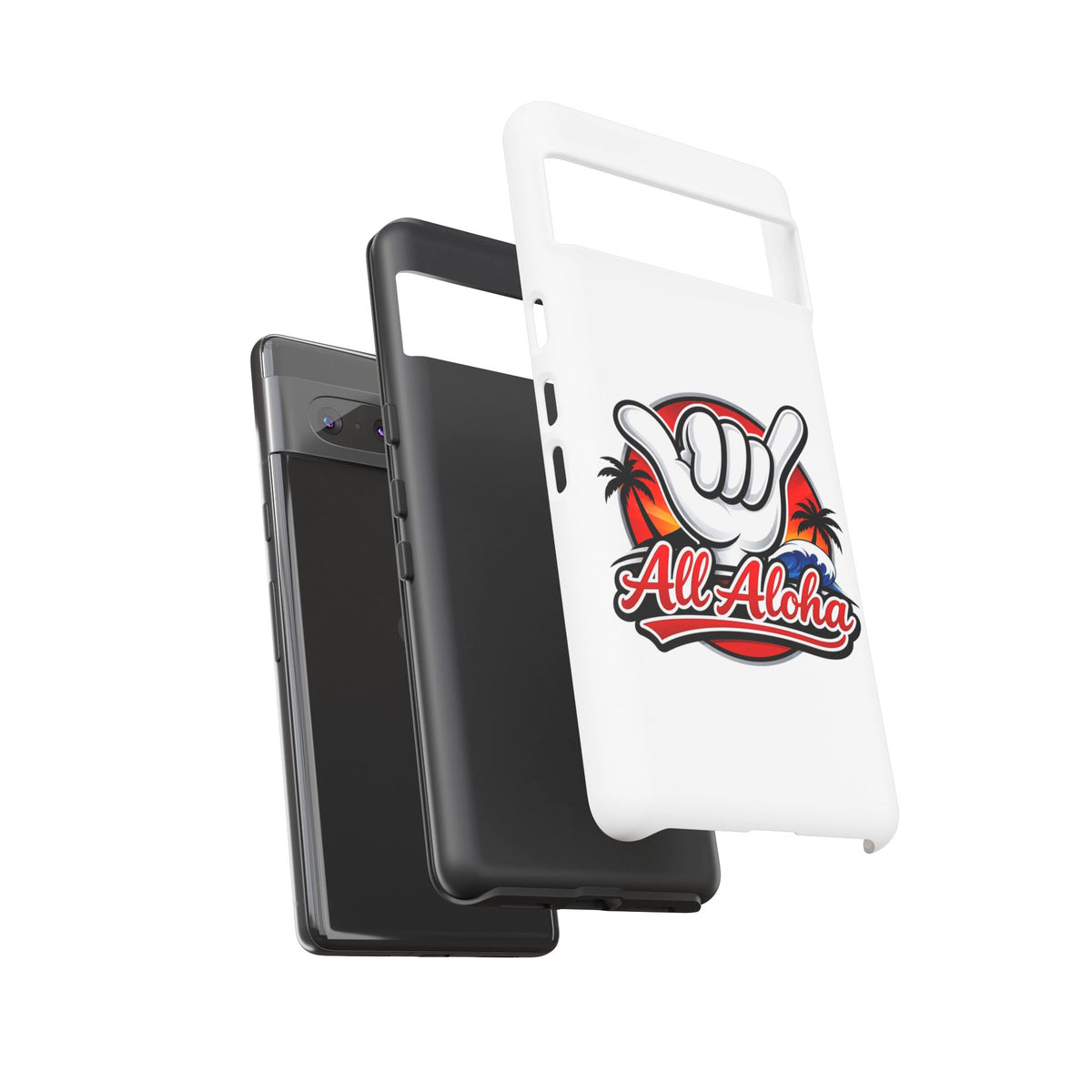 All Aloha Shaka Phone Case — Tropical Surf Protective Cover