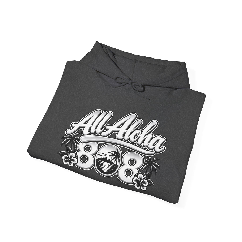 808 All Aloha Hoodie — Hawaiian 808 Pride Pullover