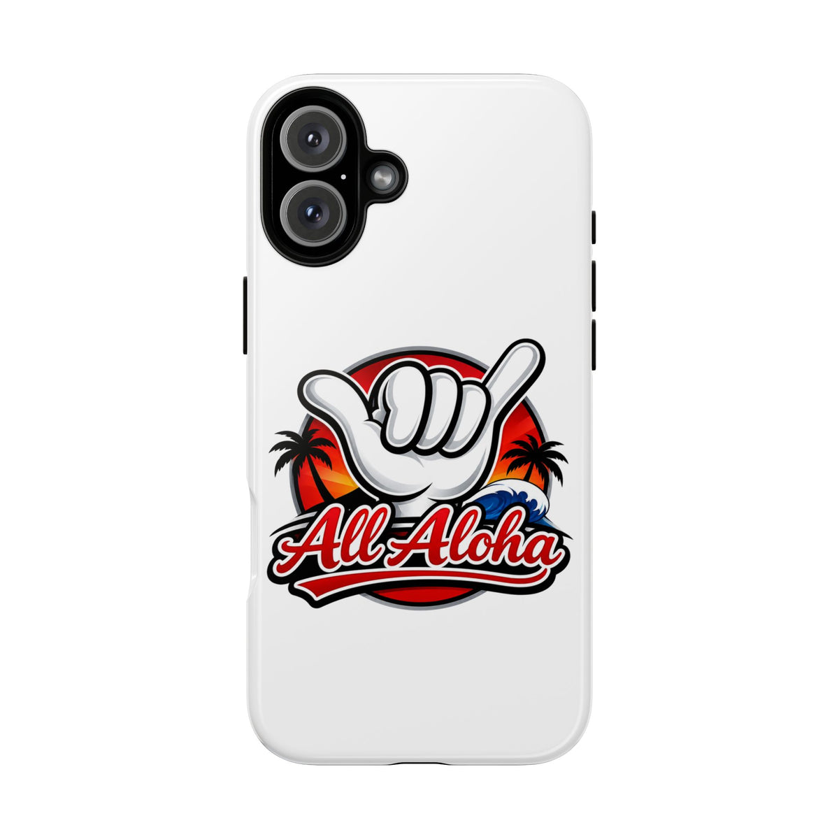 All Aloha Shaka Phone Case — Tropical Surf Protective Cover