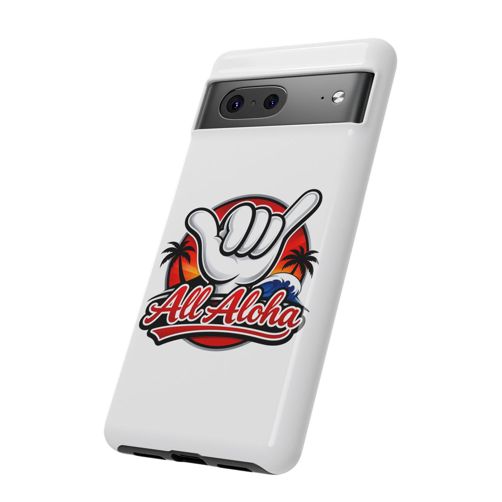 All Aloha Shaka Phone Case — Tropical Surf Protective Cover