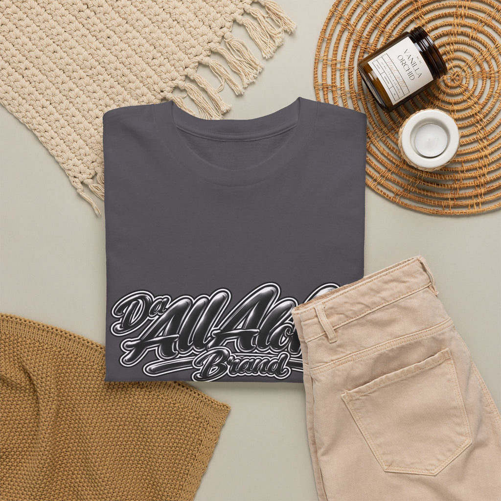 Aloha Brand Script T-Shirt — Retro Hawaiian Surf Graphic Tee