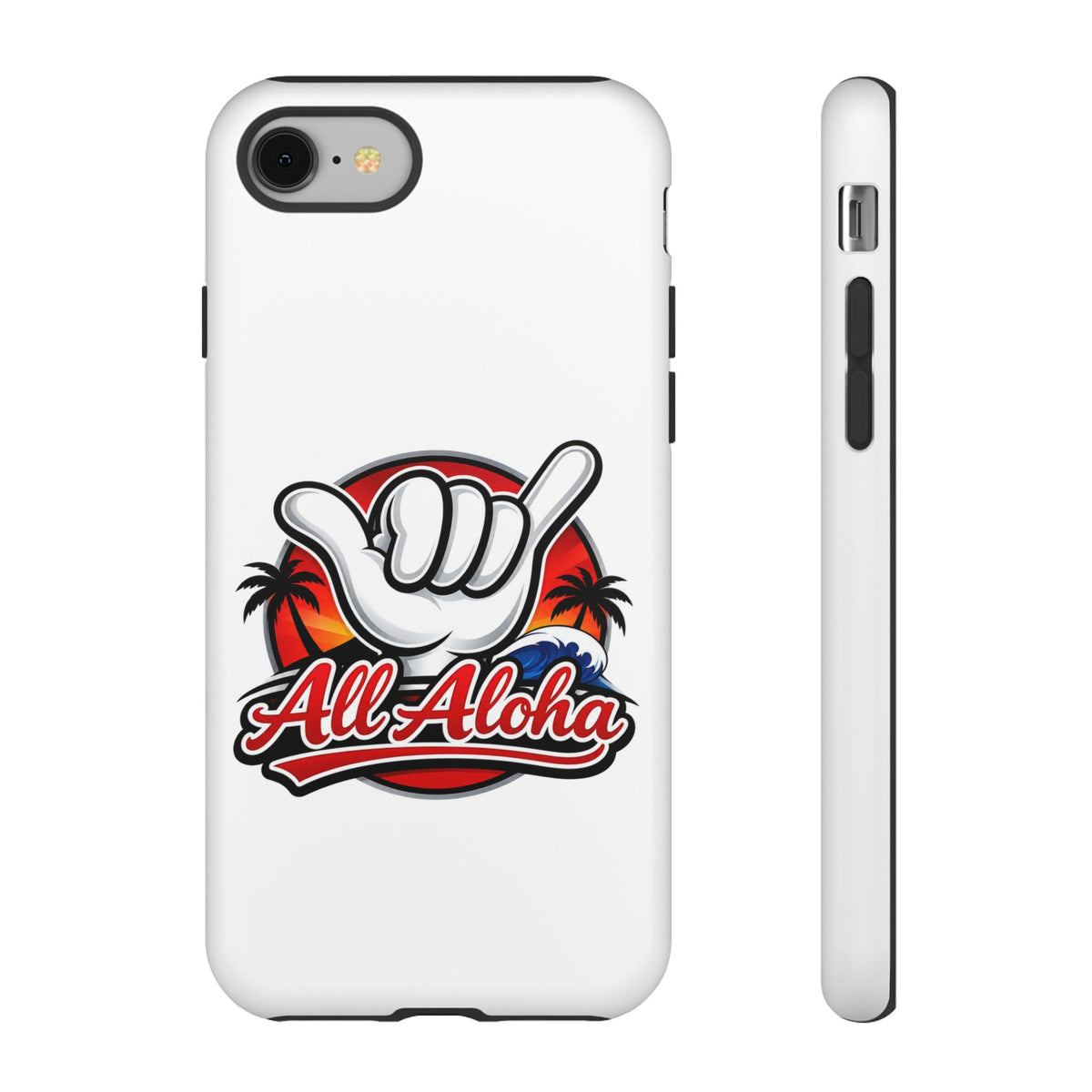 All Aloha Shaka Phone Case — Tropical Surf Protective Cover