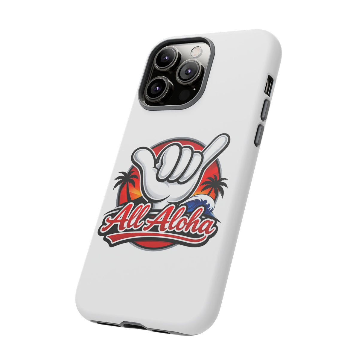 All Aloha Shaka Phone Case — Tropical Surf Protective Cover