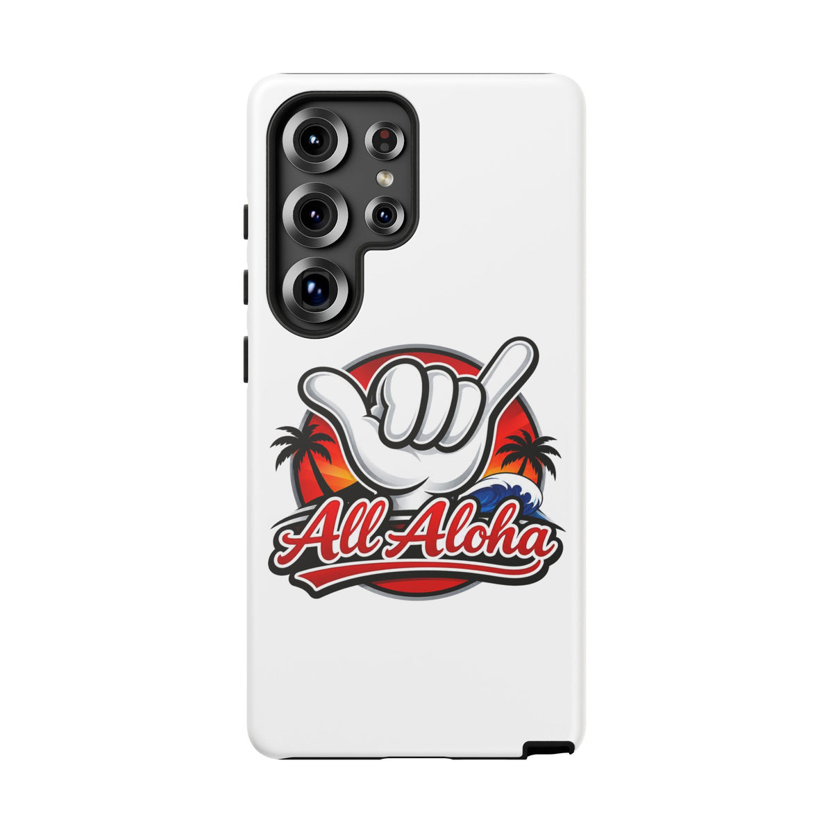 All Aloha Shaka Phone Case — Tropical Surf Protective Cover