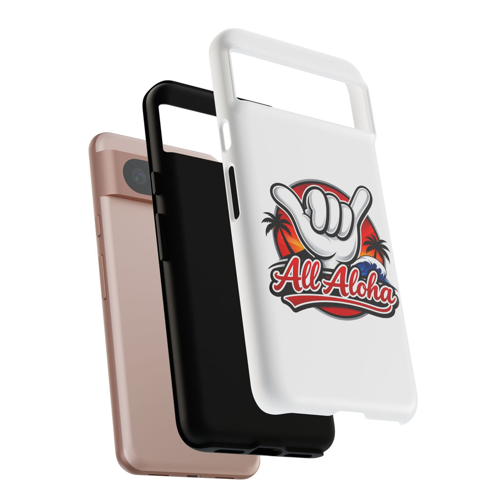 All Aloha Shaka Phone Case — Tropical Surf Protective Cover