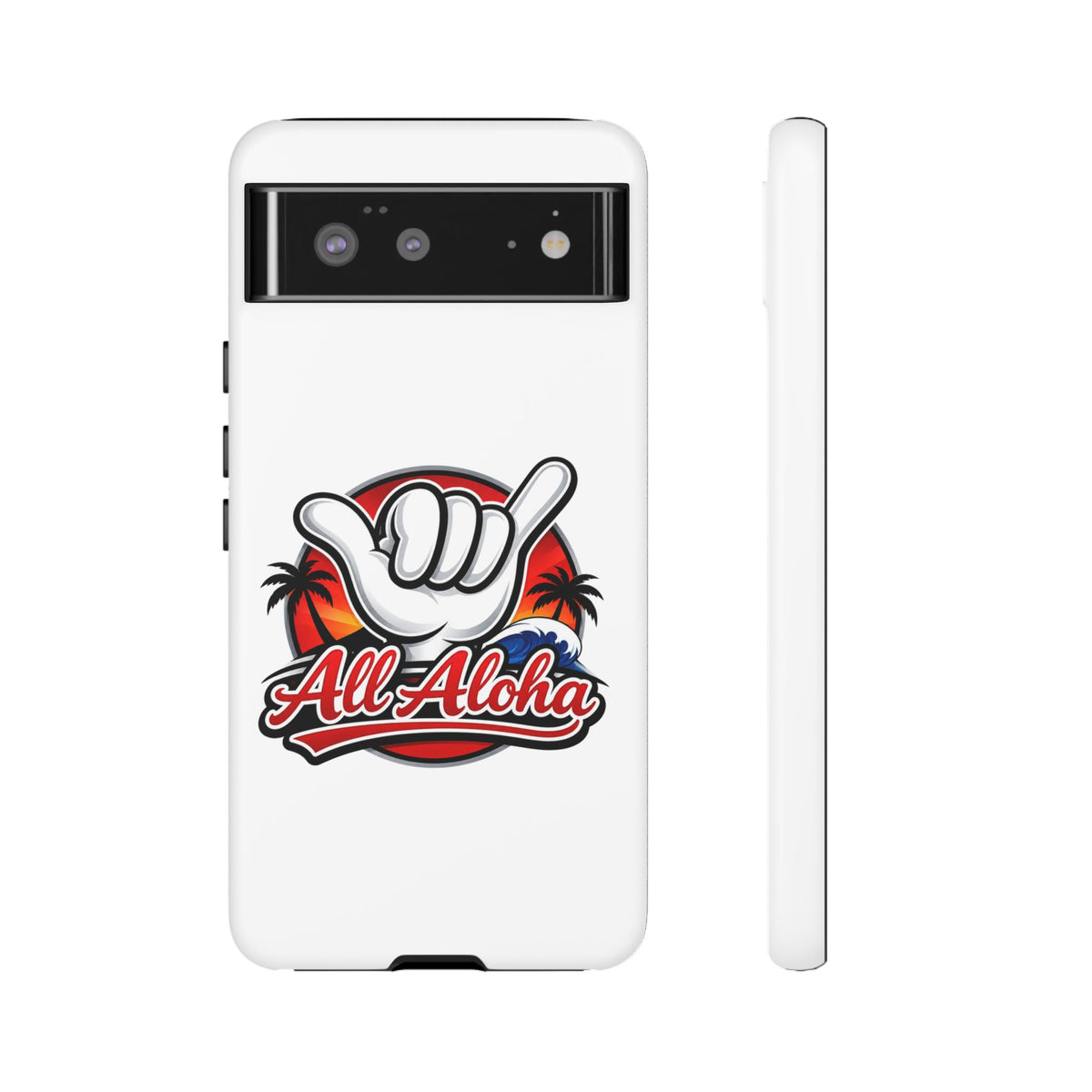 All Aloha Shaka Phone Case — Tropical Surf Protective Cover