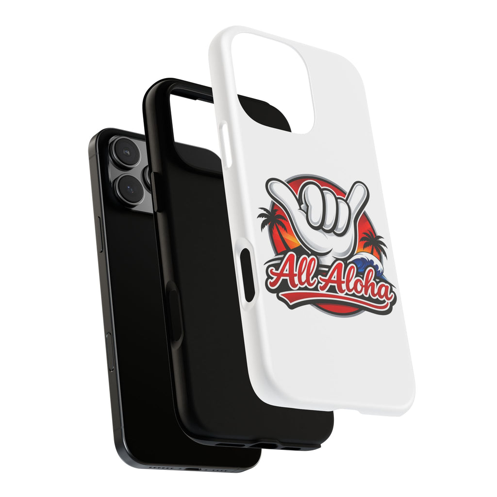 All Aloha Shaka Phone Case — Tropical Surf Protective Cover