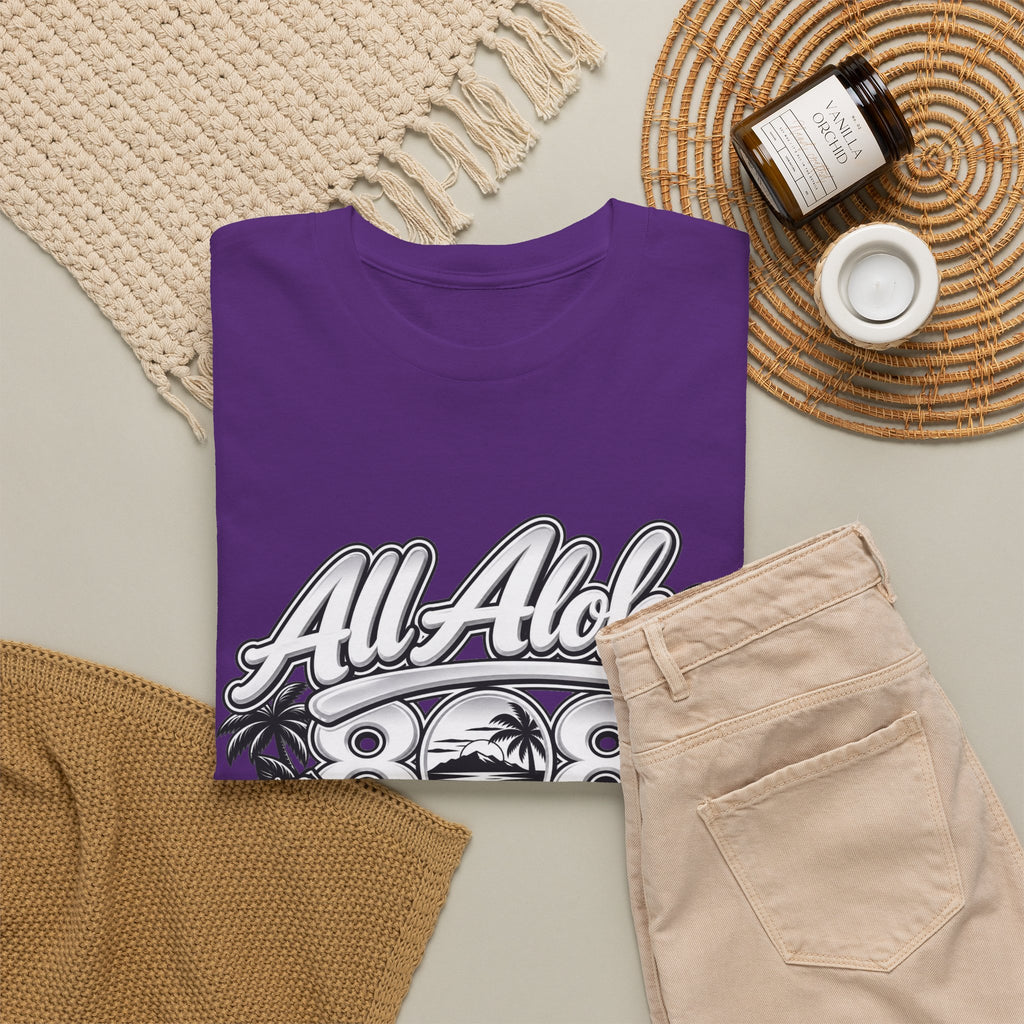 All Aloha 808 T-Shirt — Hawaiian Vintage Surf Tee