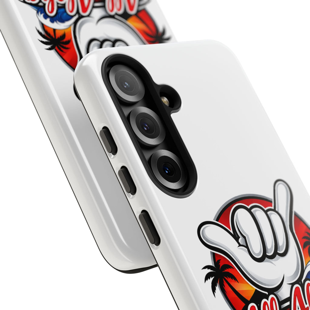 All Aloha Shaka Phone Case — Tropical Surf Protective Cover
