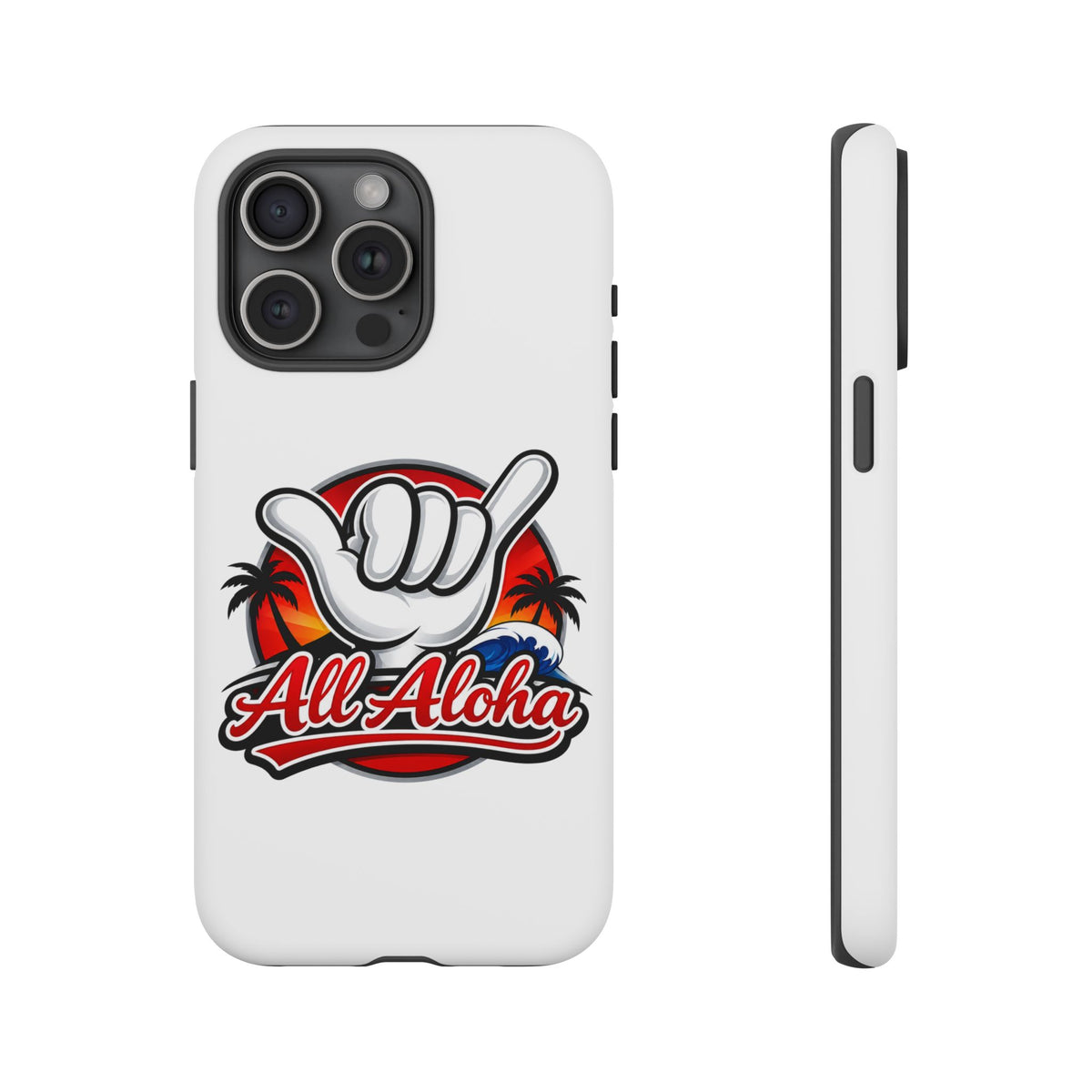All Aloha Shaka Phone Case — Tropical Surf Protective Cover