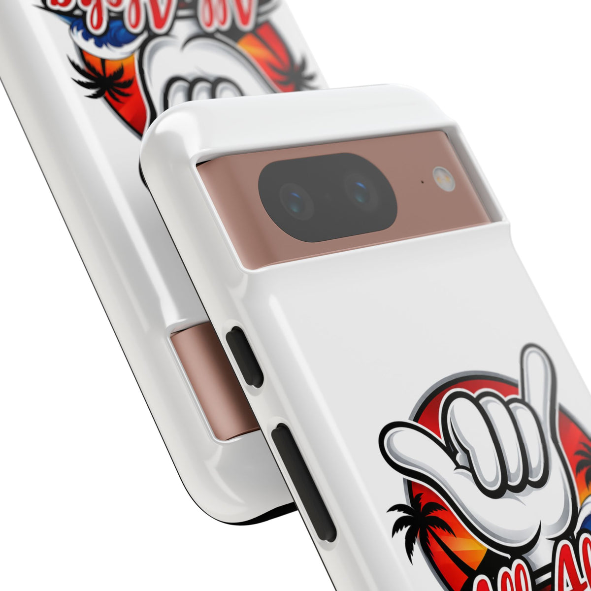 All Aloha Shaka Phone Case — Tropical Surf Protective Cover