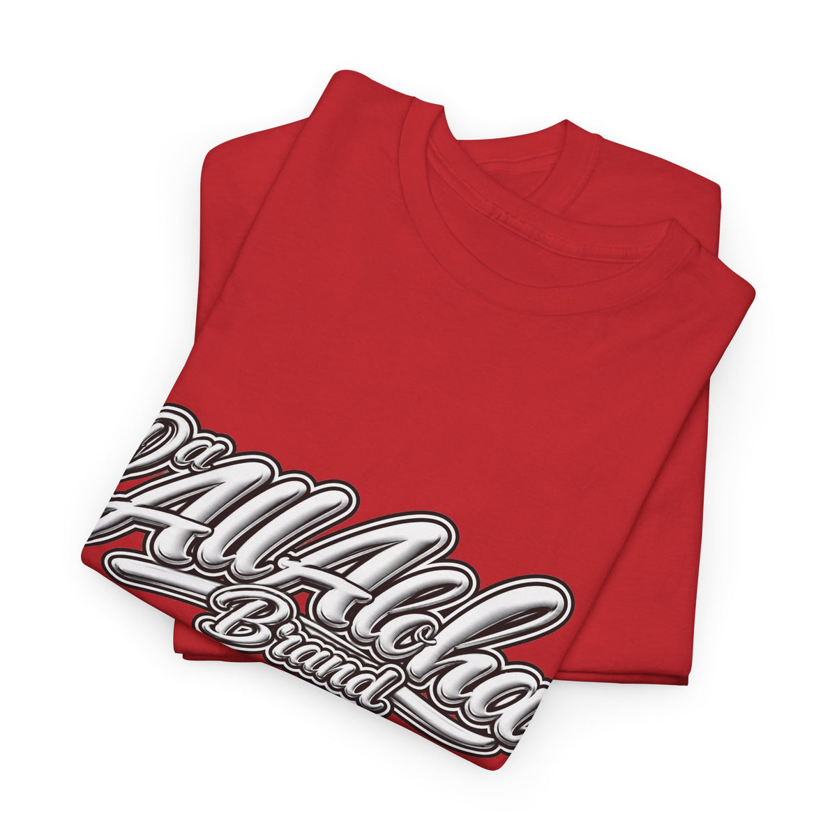 All Aloha Brand T-Shirt — Retro Script Graphic Tee