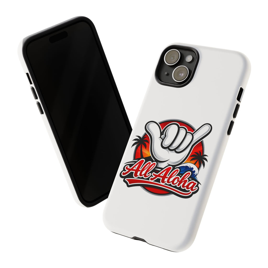 All Aloha Shaka Phone Case — Tropical Surf Protective Cover