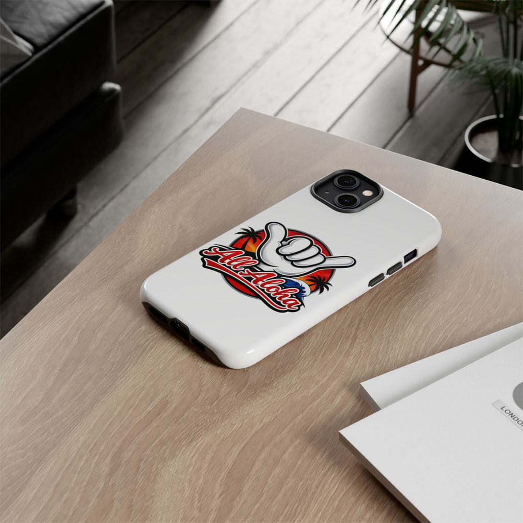 All Aloha Shaka Phone Case — Tropical Surf Protective Cover