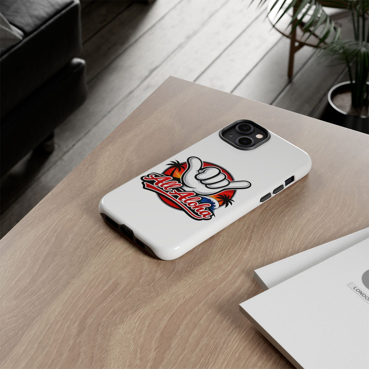 All Aloha Shaka Phone Case — Tropical Surf Protective Cover