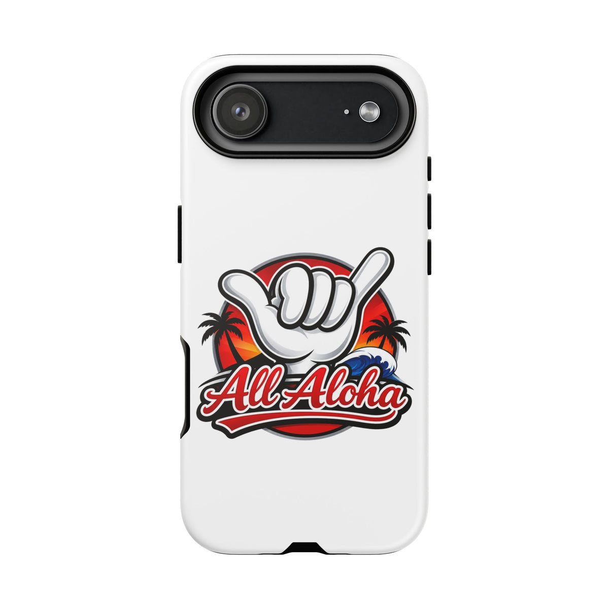 All Aloha Shaka Phone Case — Tropical Surf Protective Cover