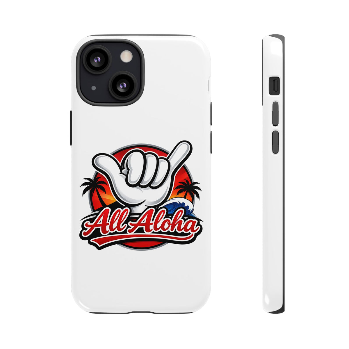 All Aloha Shaka Phone Case — Tropical Surf Protective Cover