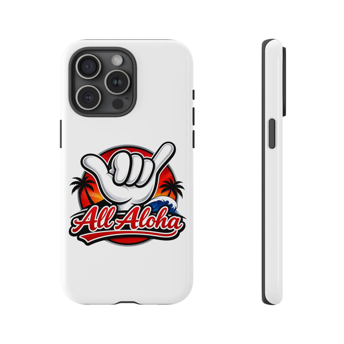 All Aloha Shaka Phone Case — Tropical Surf Protective Cover