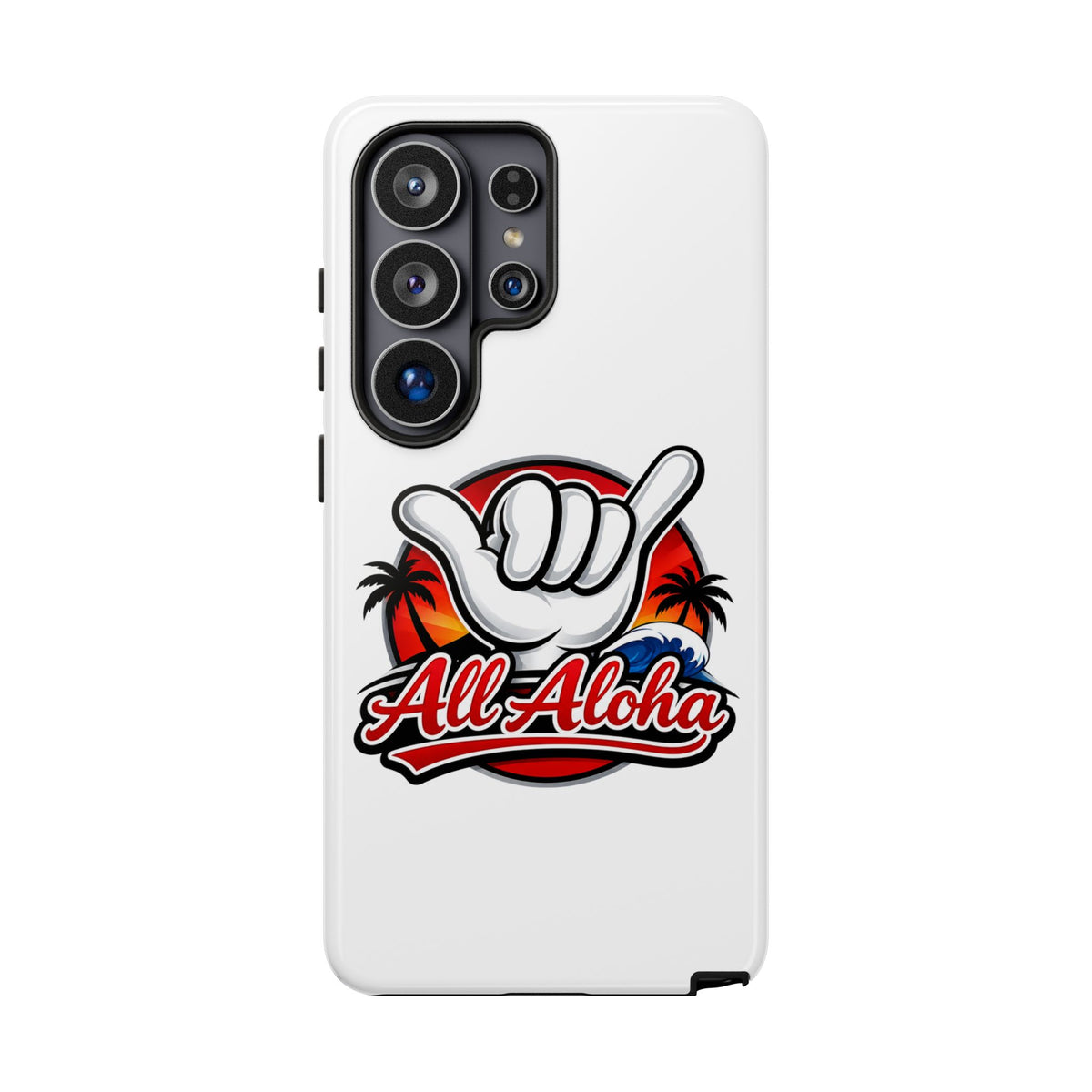 All Aloha Shaka Phone Case — Tropical Surf Protective Cover