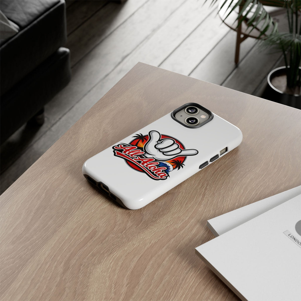 All Aloha Shaka Phone Case — Tropical Surf Protective Cover