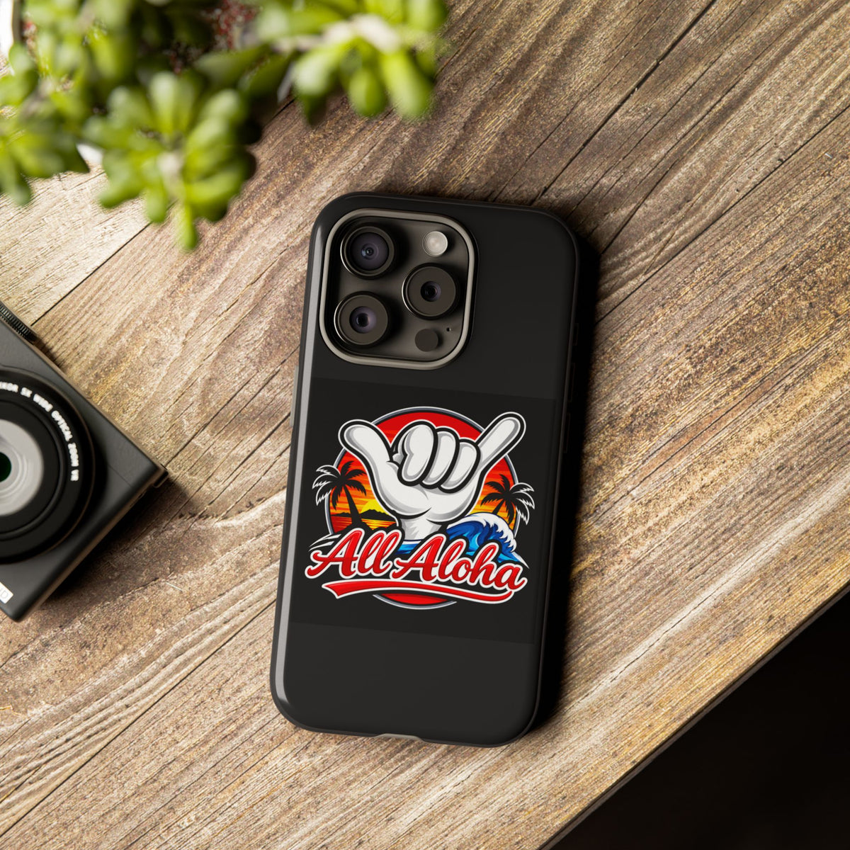 All Aloha Phone Case — Shaka Surf Tropical iPhone Cover