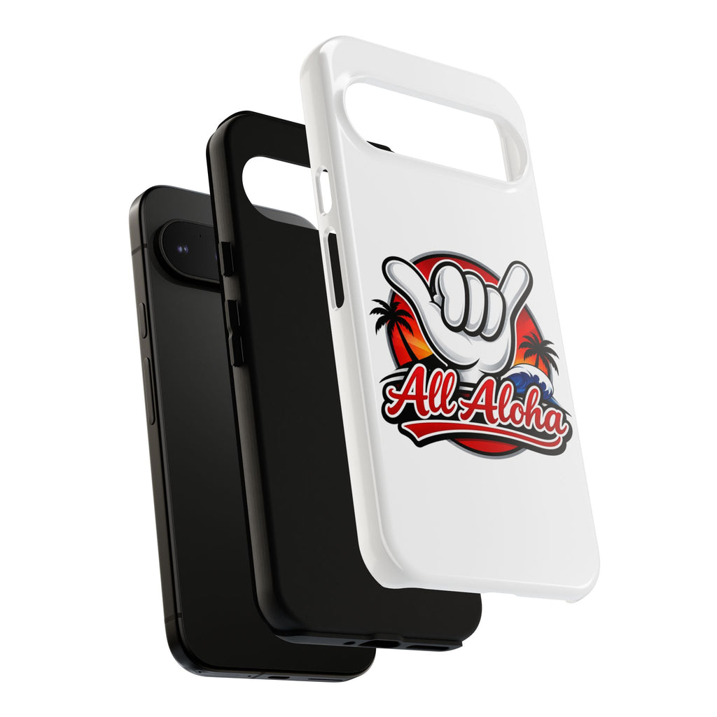 All Aloha Shaka Phone Case — Tropical Surf Protective Cover