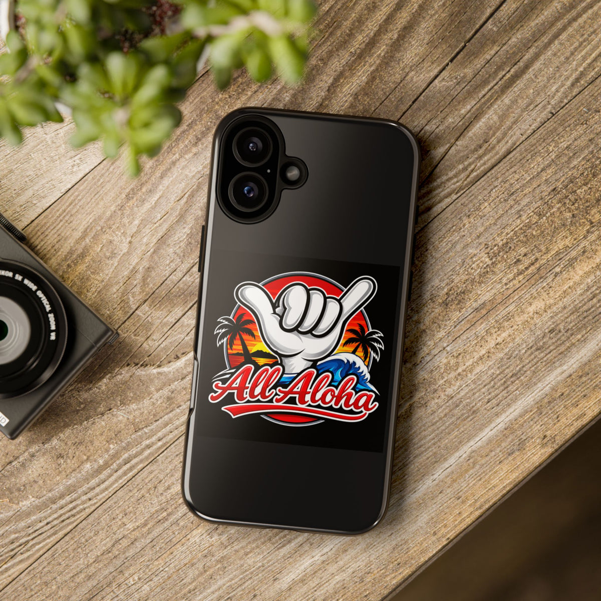 All Aloha Phone Case — Shaka Surf Tropical iPhone Cover