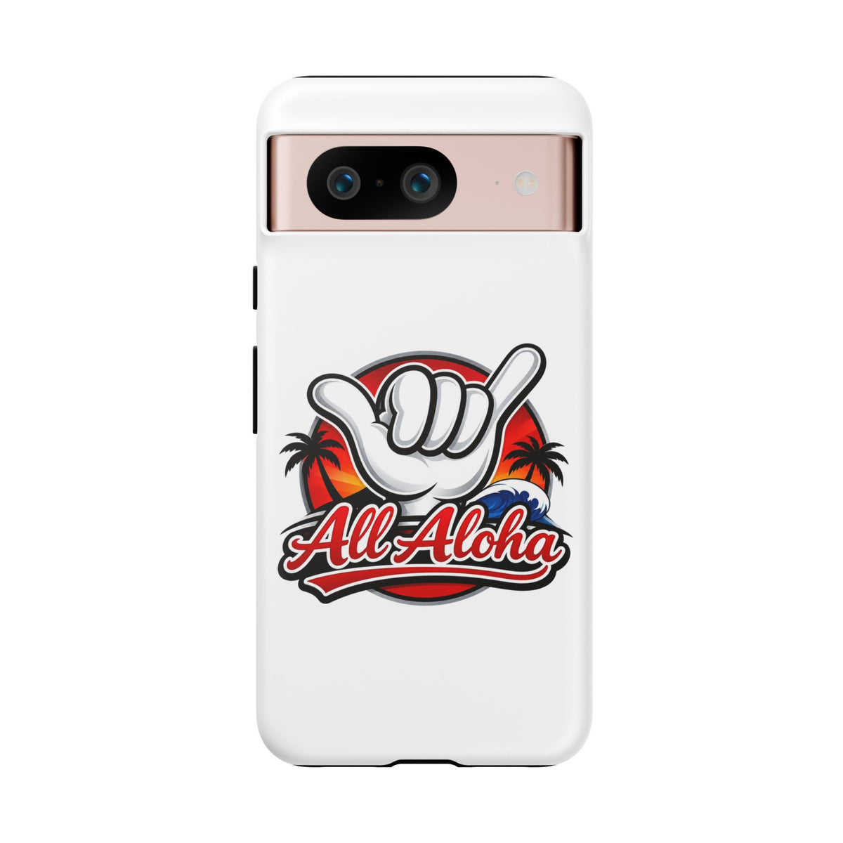 All Aloha Shaka Phone Case — Tropical Surf Protective Cover