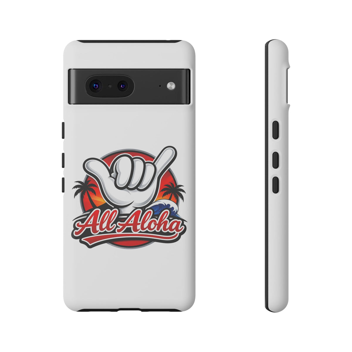All Aloha Shaka Phone Case — Tropical Surf Protective Cover