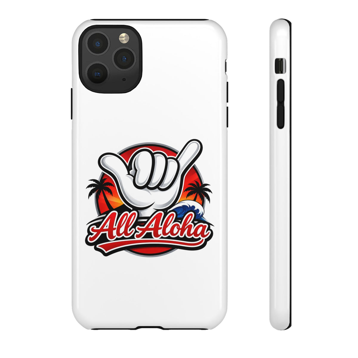 All Aloha Shaka Phone Case — Tropical Surf Protective Cover