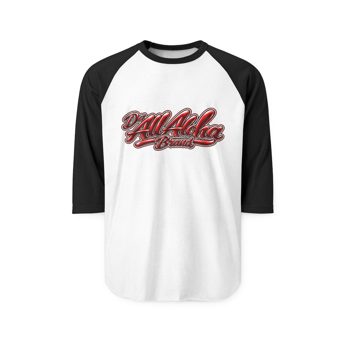 Unisex Three-Quarter Sleeve Raglan Shirt
