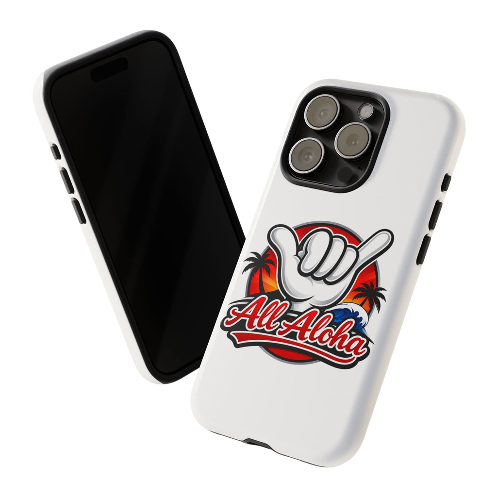All Aloha Shaka Phone Case — Tropical Surf Protective Cover
