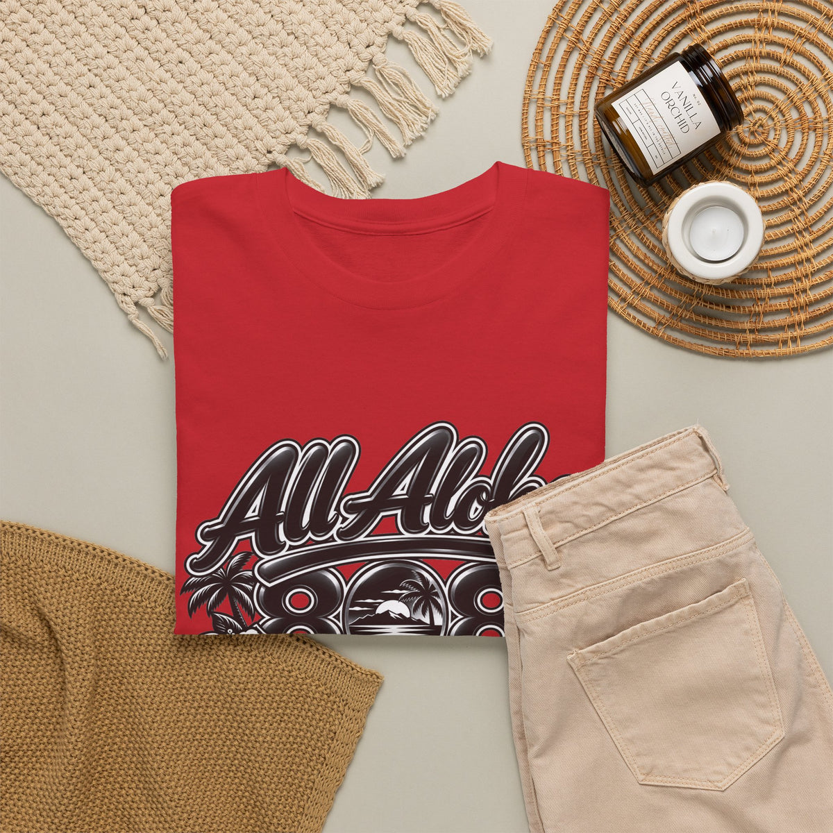 All Aloha Tee — Hawaiian Surf Vibes T-Shirt