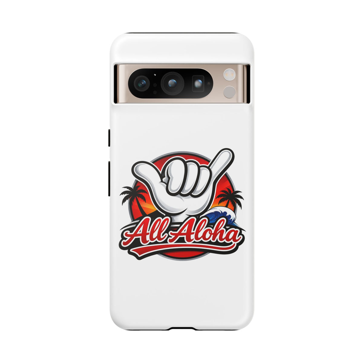 All Aloha Shaka Phone Case — Tropical Surf Protective Cover