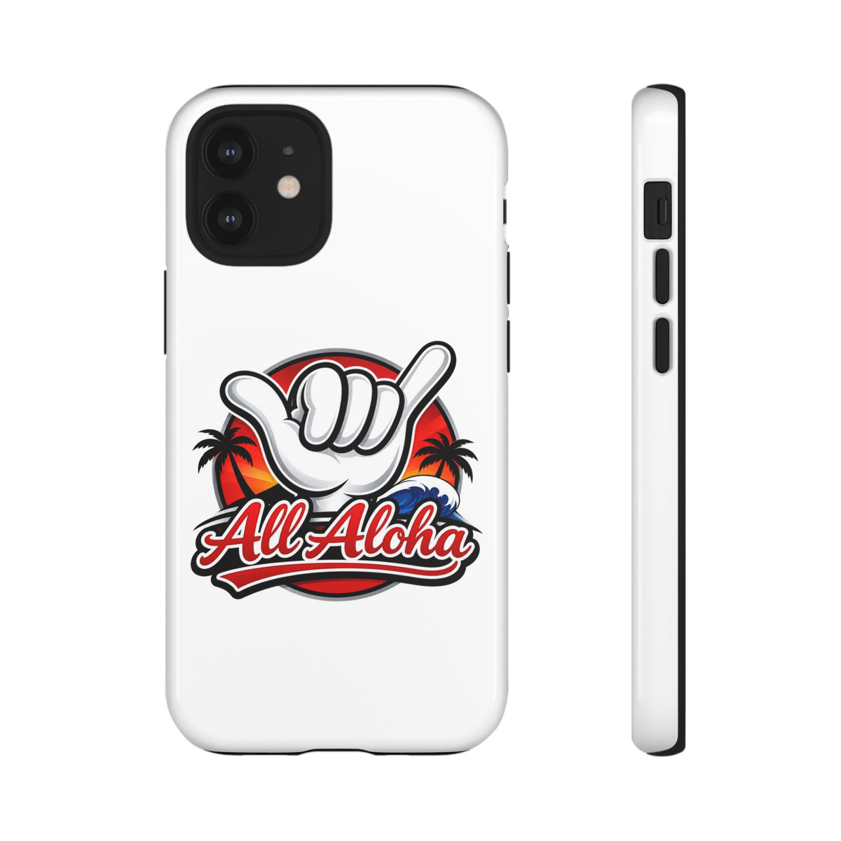 All Aloha Shaka Phone Case — Tropical Surf Protective Cover