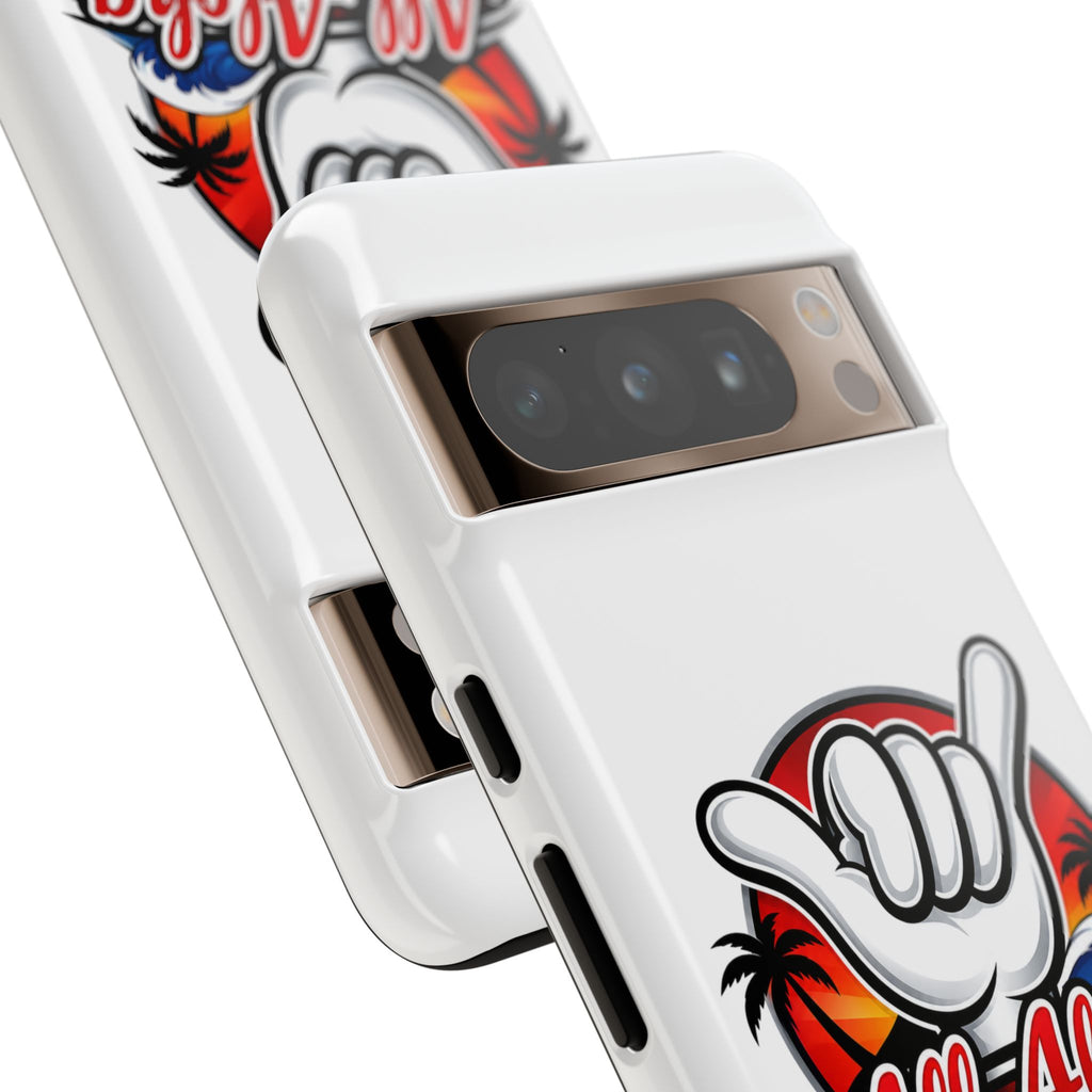 All Aloha Shaka Phone Case — Tropical Surf Protective Cover