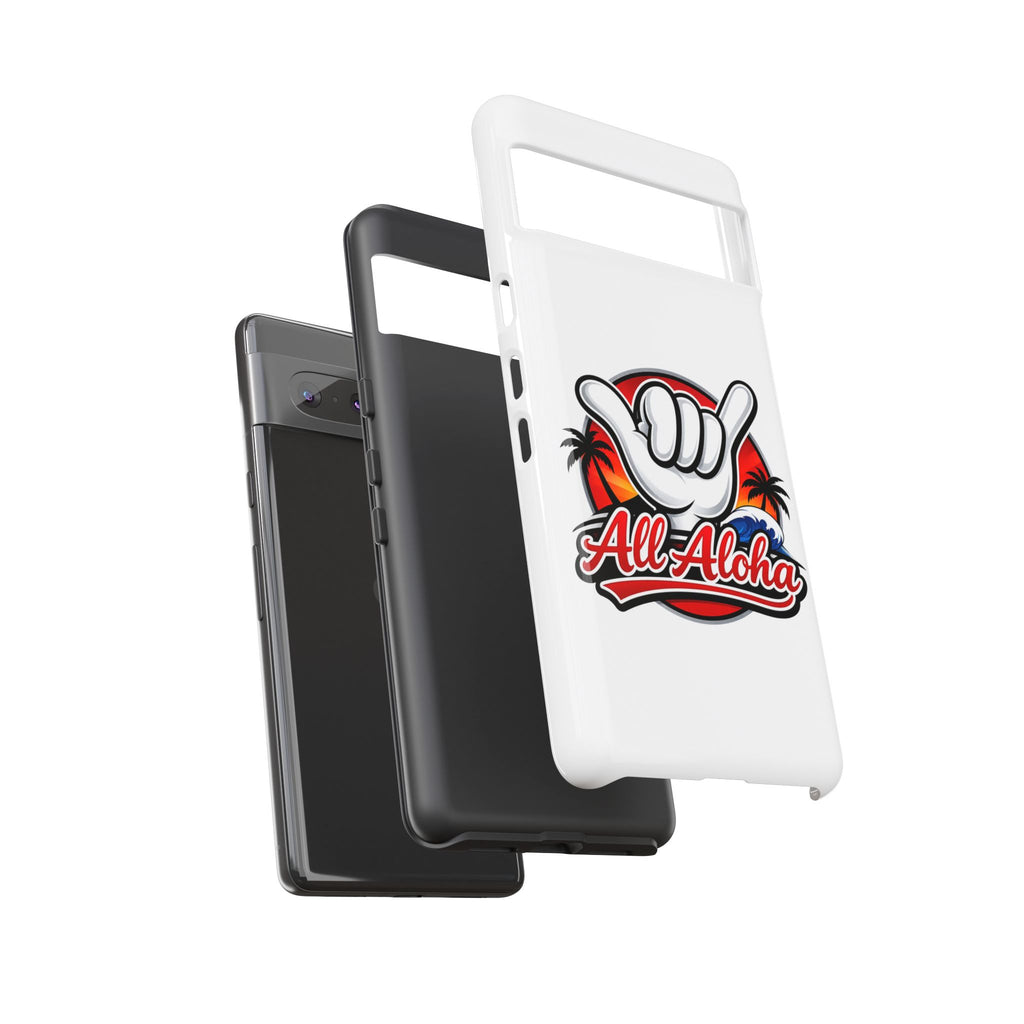 All Aloha Shaka Phone Case — Tropical Surf Protective Cover