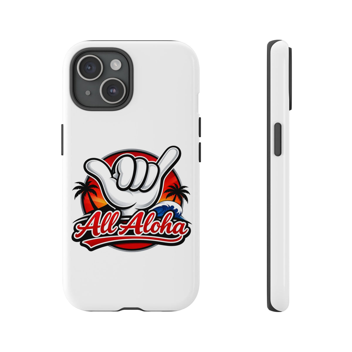 All Aloha Shaka Phone Case — Tropical Surf Protective Cover