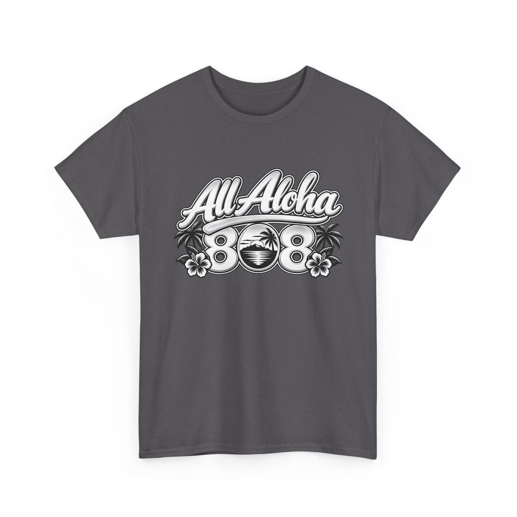 All Aloha 808 T-Shirt — Hawaiian Vintage Surf Tee