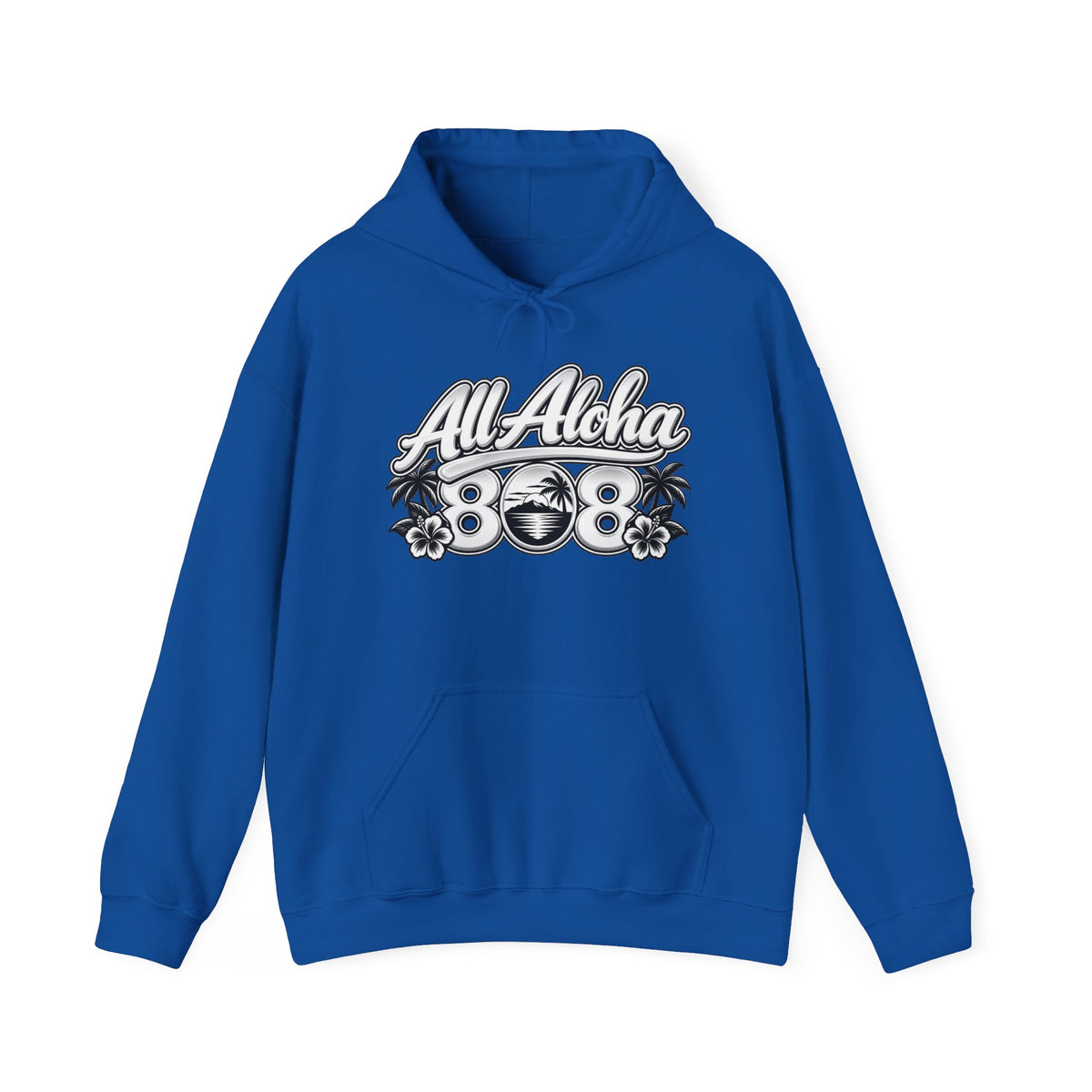 808 All Aloha Hoodie — Hawaiian 808 Pride Pullover