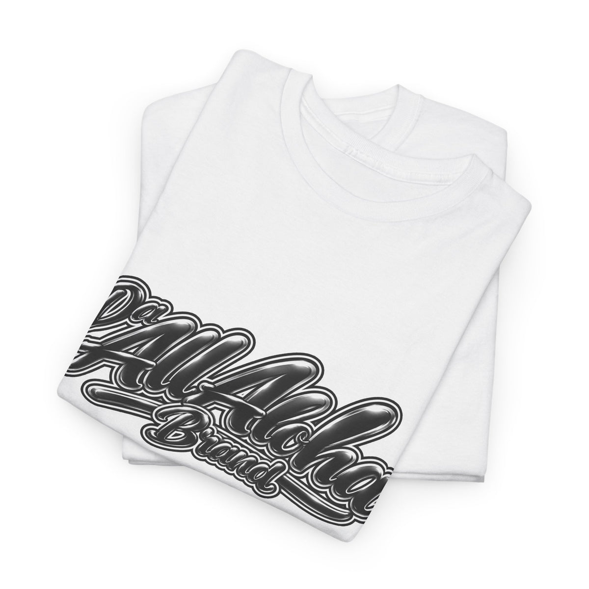 Aloha Brand Script T-Shirt — Retro Hawaiian Surf Graphic Tee