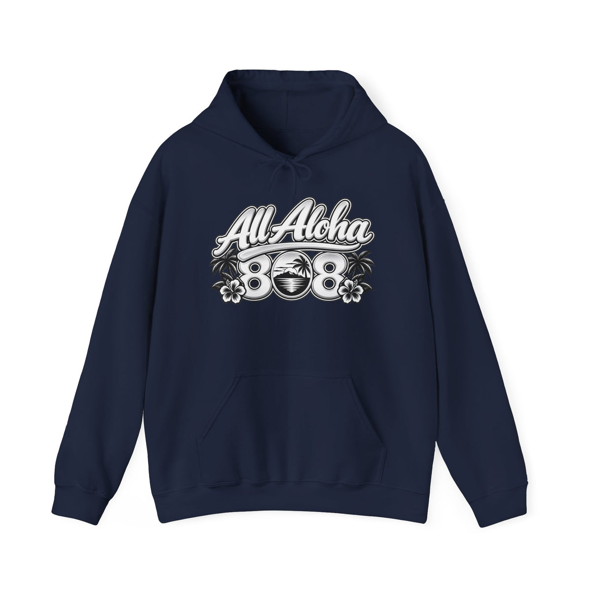 808 All Aloha Hoodie — Hawaiian 808 Pride Pullover
