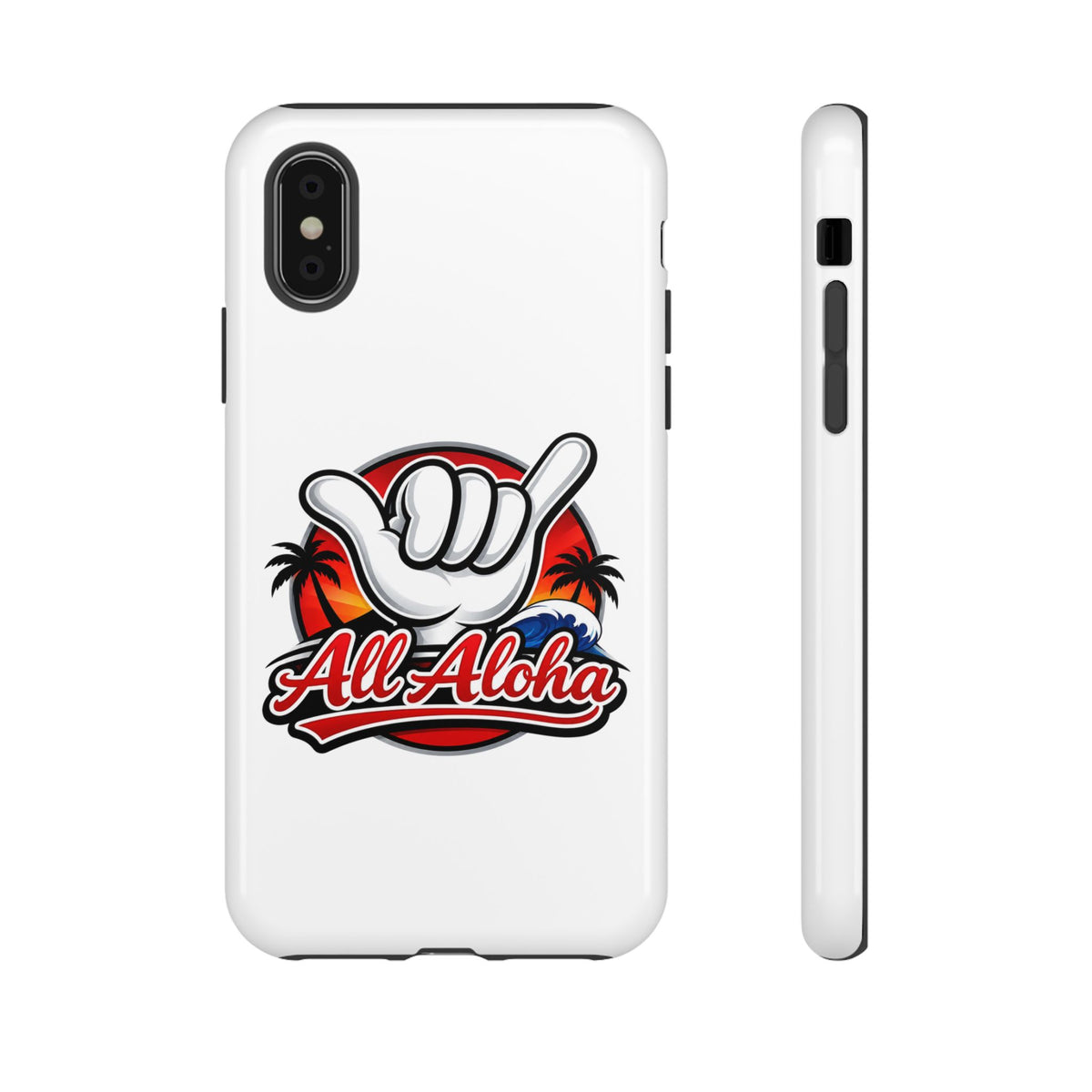 All Aloha Shaka Phone Case — Tropical Surf Protective Cover