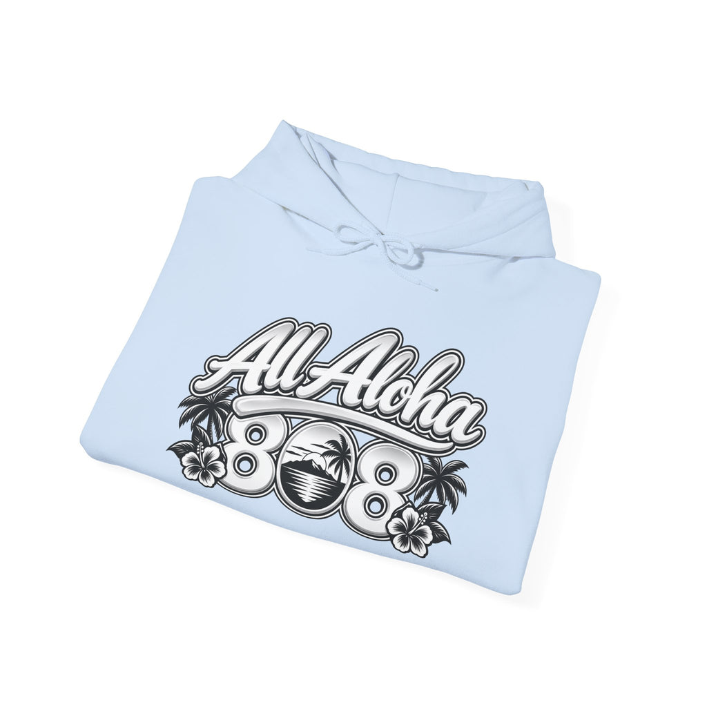 808 All Aloha Hoodie — Hawaiian 808 Pride Pullover