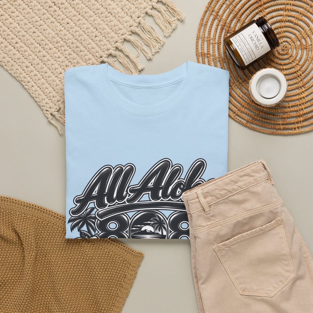 All Aloha Tee — Hawaiian Surf Vibes T-Shirt