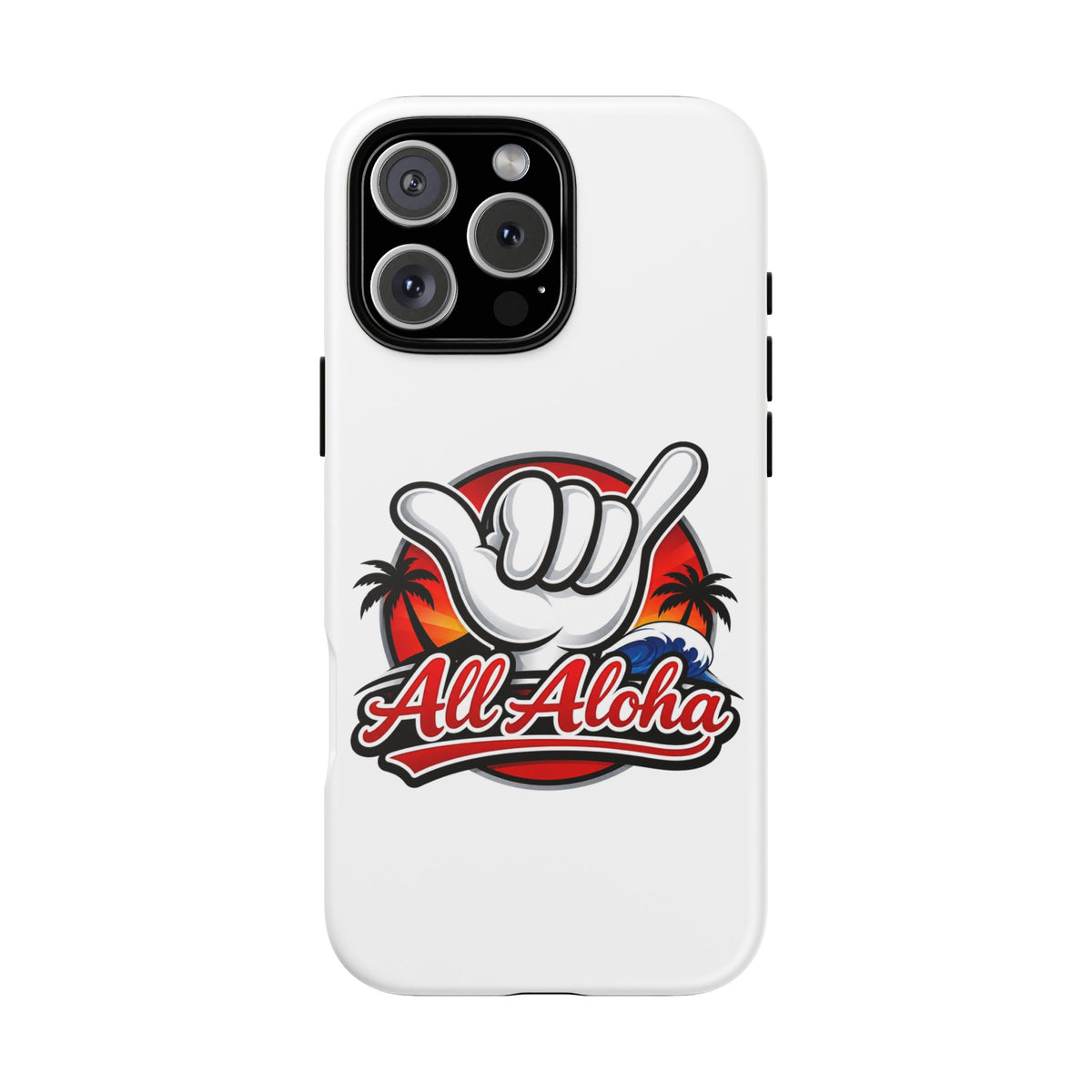 All Aloha Shaka Phone Case — Tropical Surf Protective Cover