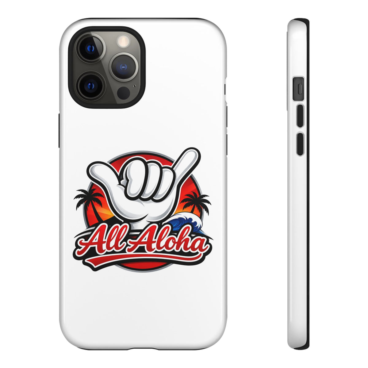 All Aloha Shaka Phone Case — Tropical Surf Protective Cover