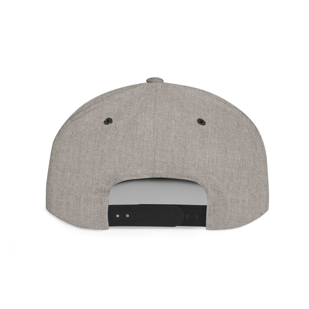 Camo Flat Bill Snapback Hat — 'All Aloha' Embroidered Trucker Cap